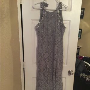 Beautiful silver gown !